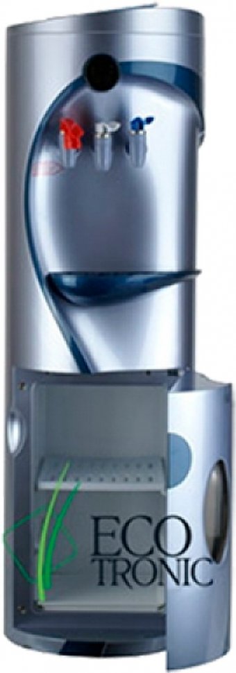 Кулер для воды Ecotronic G4-LM Silver со шкафчиком компрессорный