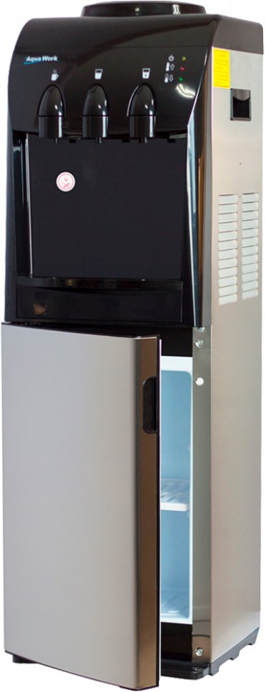 Кулер для воды Aqua Work 833-S-B с холодильником компрессорный