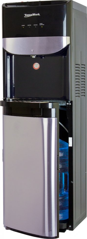 Кулер для воды Aqua Work R71-T черный с нижней загрузкой компрессорный