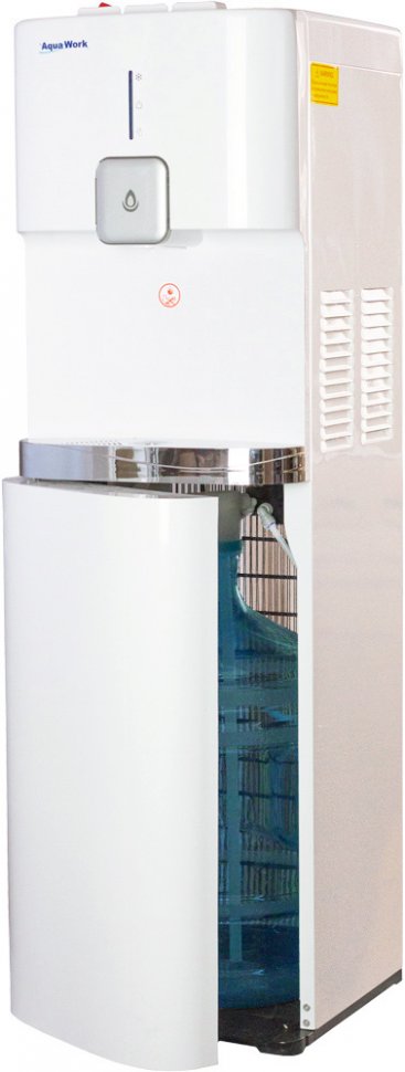 Кулер для воды Aqua Work 1665-S белый с нижней загрузкой компрессорный