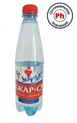 Ледниковая вода Ажар-СУ 0.5 литра (упаковка 12 бутылок)