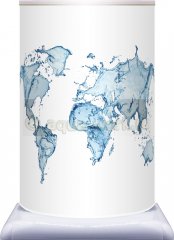 Чехол на кулер для воды Карта мира