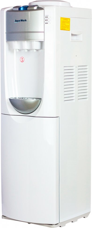 Кулер для воды Aqua Work 712-S-W белый со шкафчиком компрессорный