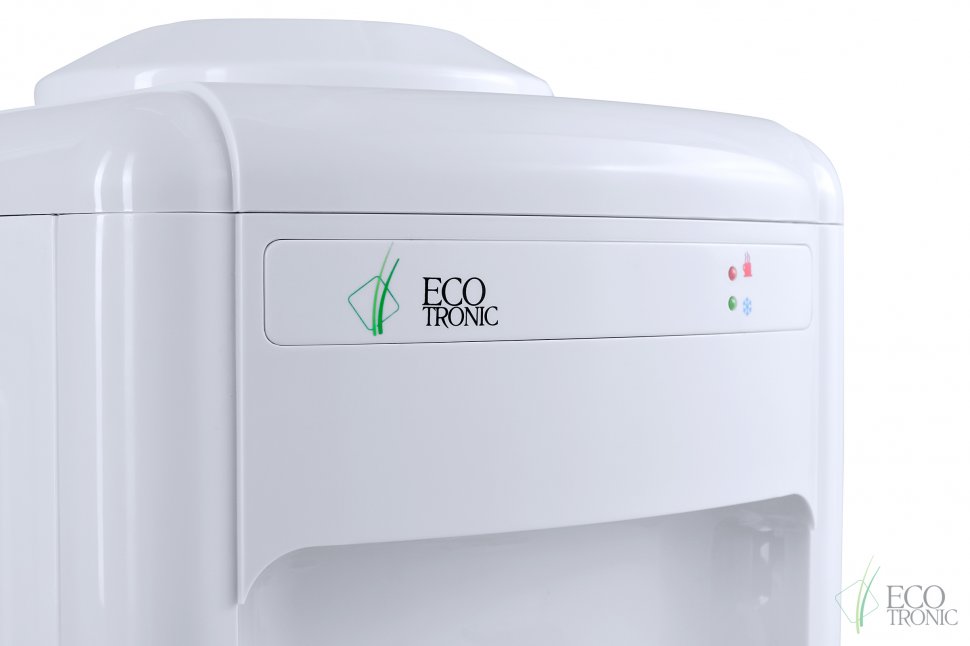 Кулер для воды Ecotronic H2-LF белый с холодильником компрессорный