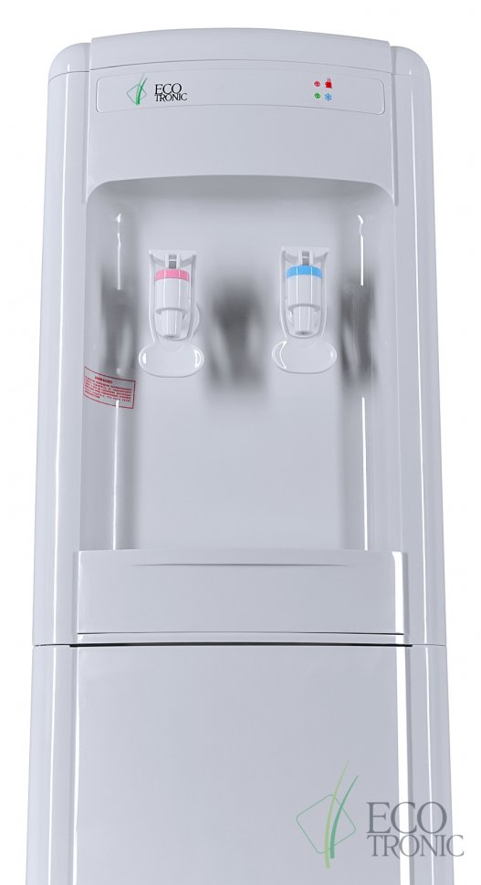 Кулер для воды Ecotronic H2-LF белый с холодильником компрессорный