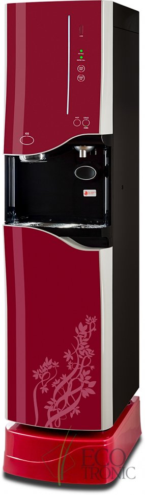 Пурифайер Ecotronic V80-R4LZ красный со встроенным ледогенератором