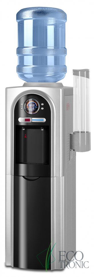 Кулер для воды Ecotronic C2-LFPM black с холодильником компрессорный