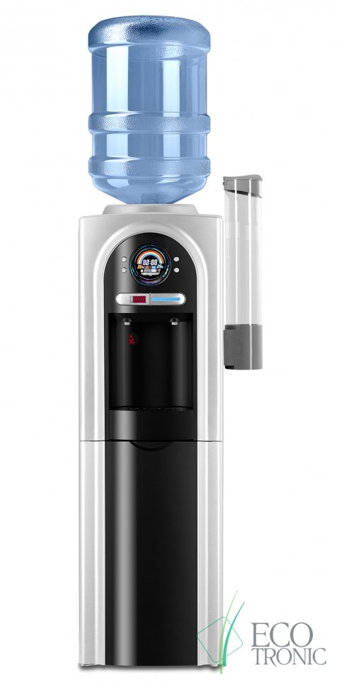 Кулер для воды Ecotronic C2-LFPM black с холодильником компрессорный