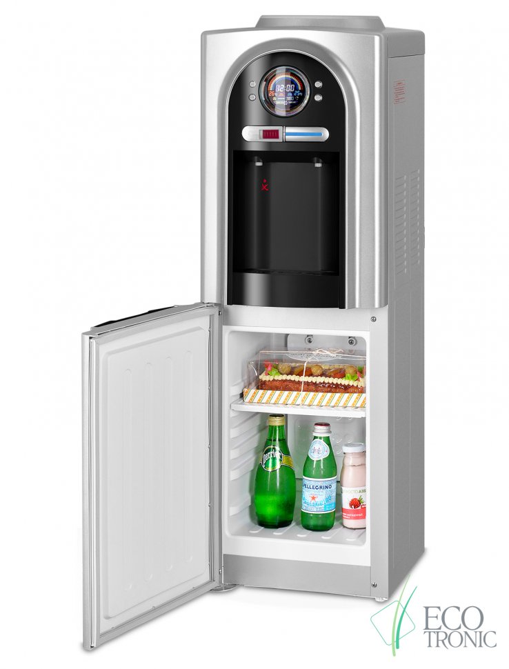 Кулер для воды Ecotronic C2-LFPM black с холодильником компрессорный