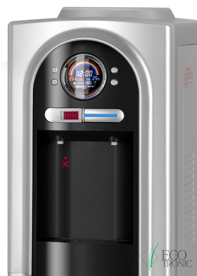Кулер для воды Ecotronic C2-LFPM black с холодильником компрессорный