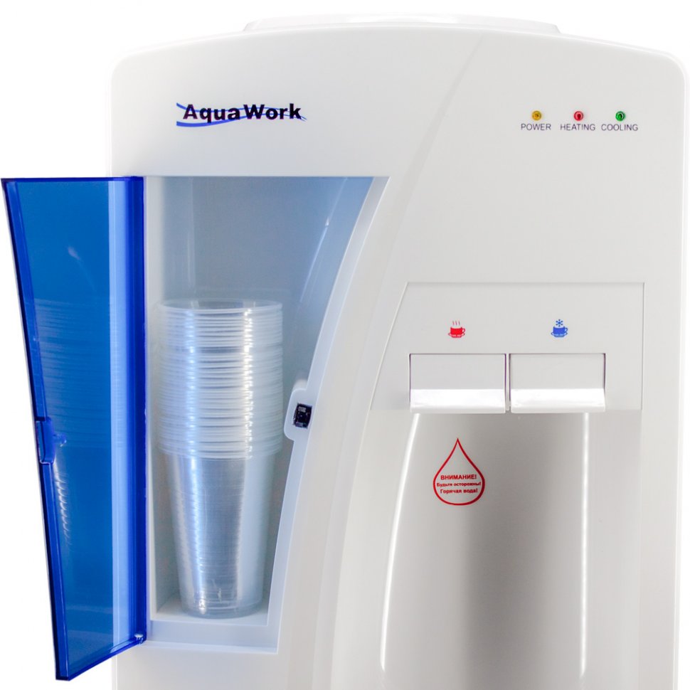 Кулер для воды Aqua Work TB-15 настольный белый электронный