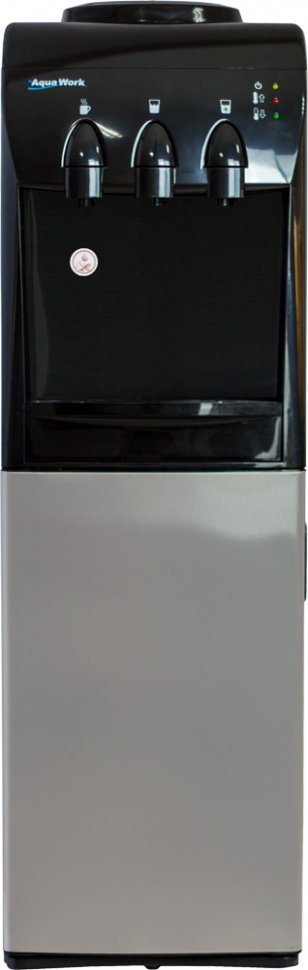 Кулер для воды Aqua Work 833-S-W со шкафчиком компрессорный