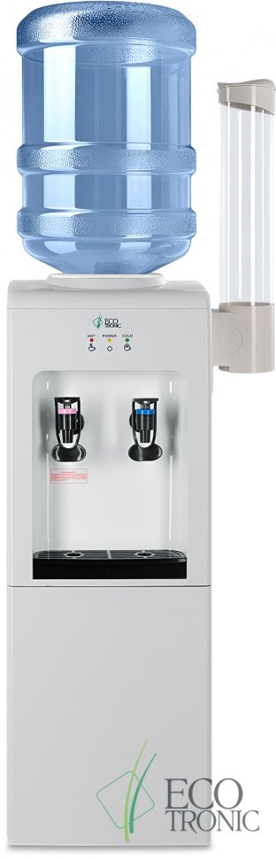 Кулер для воды Ecotronic K2-L White-black компрессорный