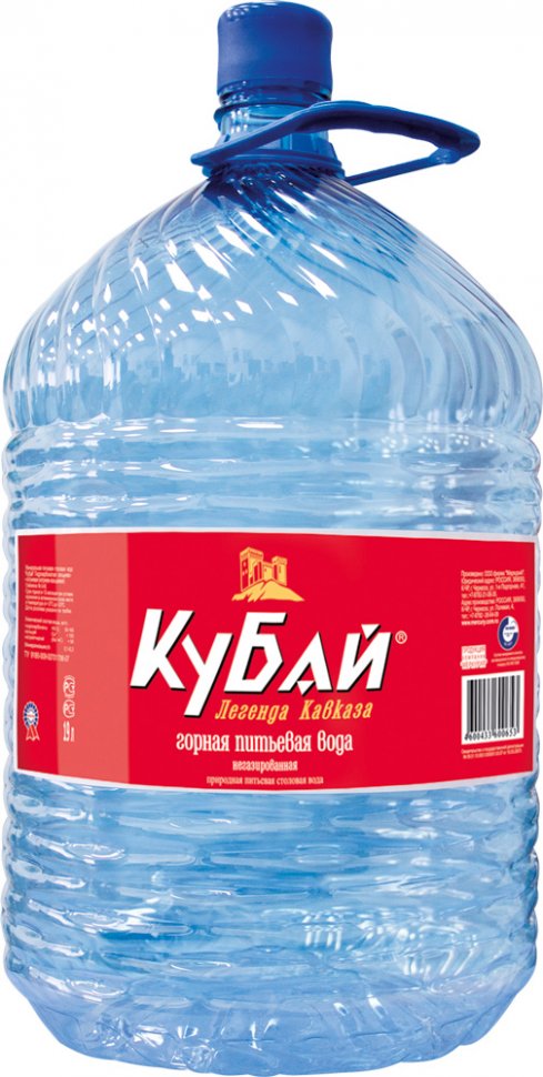 Вода Кубай 19 литров в одноразовой таре - Акция