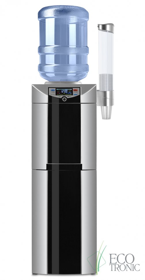 Кулер для воды Ecotronic C3-LFPM черный с холодильником компрессорный