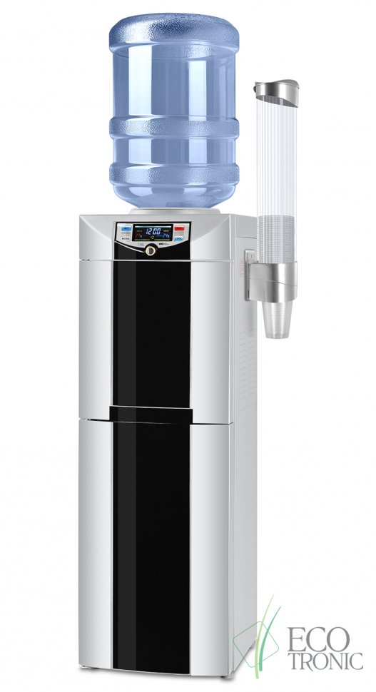 Кулер для воды Ecotronic C3-LFPM черный с холодильником компрессорный