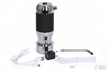 Помпа Ecotronic PLR-200 черная на аккумуляторе с USB-адаптером