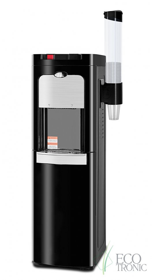 Кулер для воды Ecotronic C8-LX черный с нижней загрузкой компрессорный