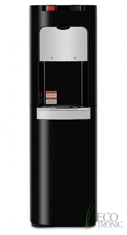 Кулер для воды Ecotronic C8-LX черный с нижней загрузкой компрессорный