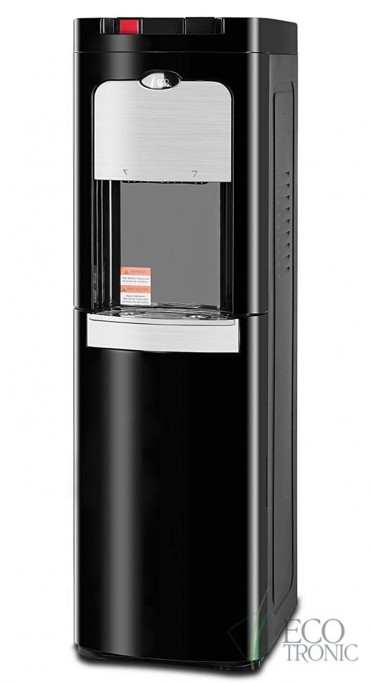 Кулер для воды Ecotronic C8-LX черный с нижней загрузкой компрессорный