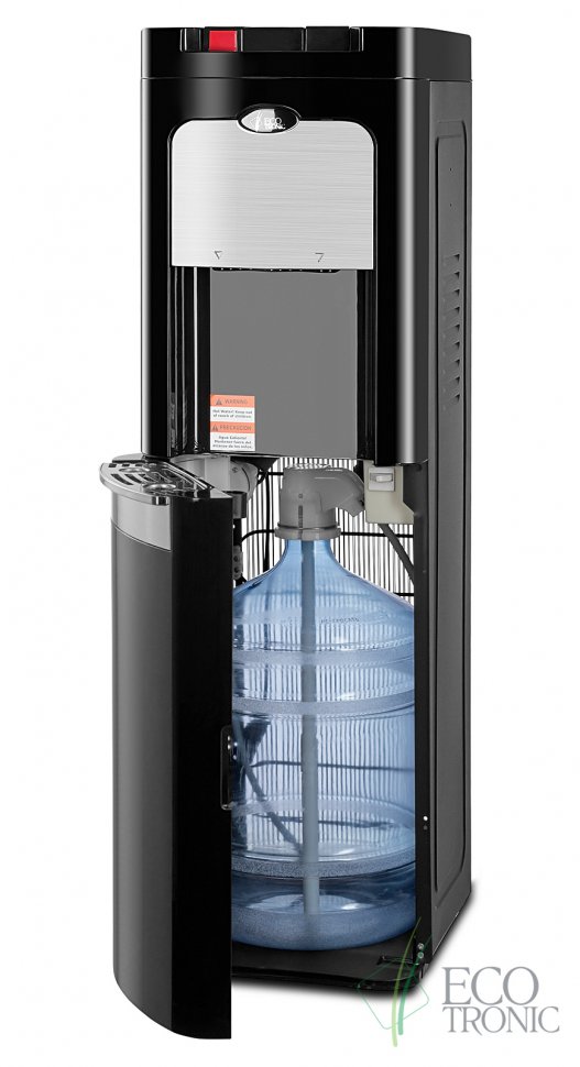 Кулер для воды Ecotronic C8-LX черный с нижней загрузкой компрессорный