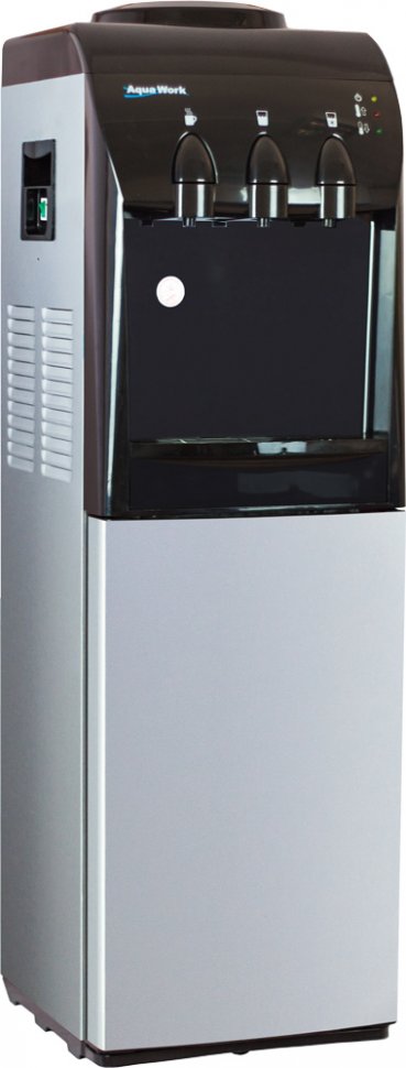 Кулер для воды Aqua Work 833-S-B с холодильником компрессорный