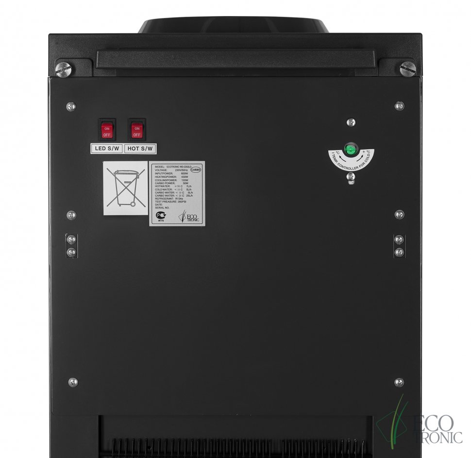 Кулер для воды Ecotronic WD-2202LD CARBO компрессорный