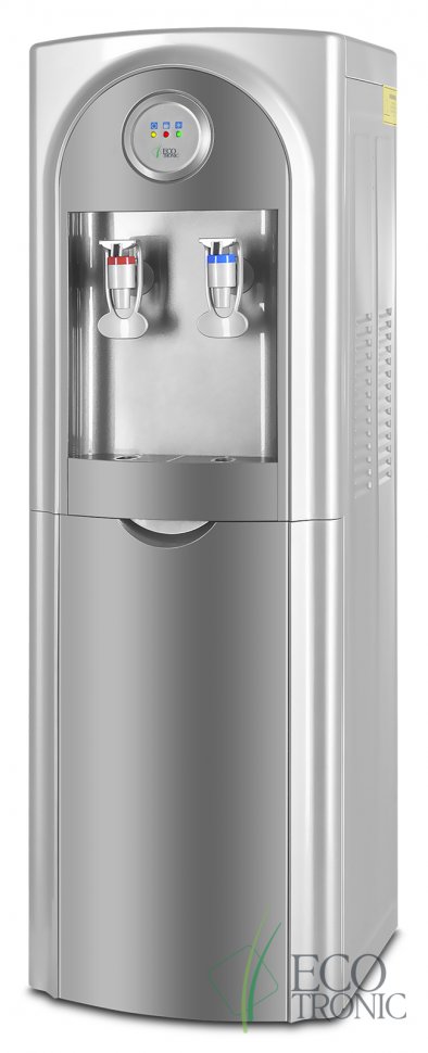 Кулер для воды Ecotronic C21-LCE Grey со шкафчиком электронный