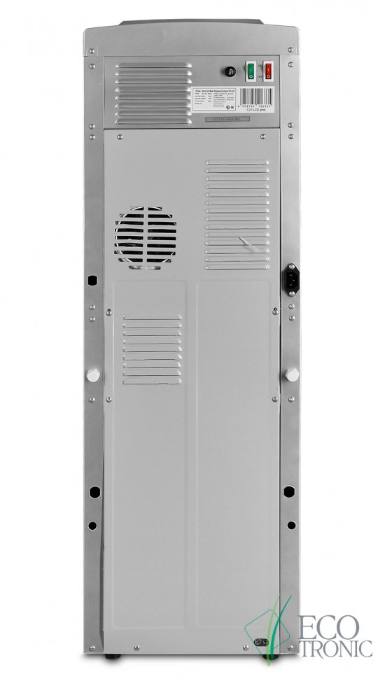 Кулер для воды Ecotronic C21-LCE Grey со шкафчиком электронный
