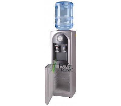 Кулер для воды Ecotronic C21-LCE Grey со шкафчиком электронный