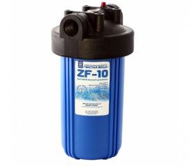 Бытовой напорный фильтр Золотая Формула ZF-10 (Big Blue 10)