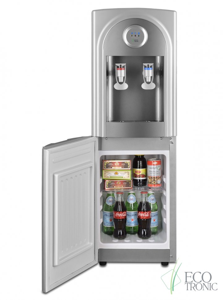 Кулер для воды Ecotronic C21-LF Grey с холодильником компрессорный