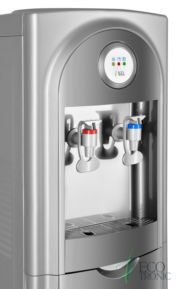 Кулер для воды Ecotronic C21-LF Grey с холодильником компрессорный