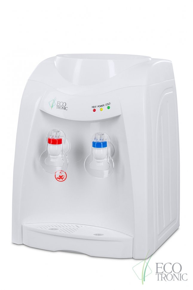 Кулер для воды Ecotronic K12-TE белый настольный электронный
