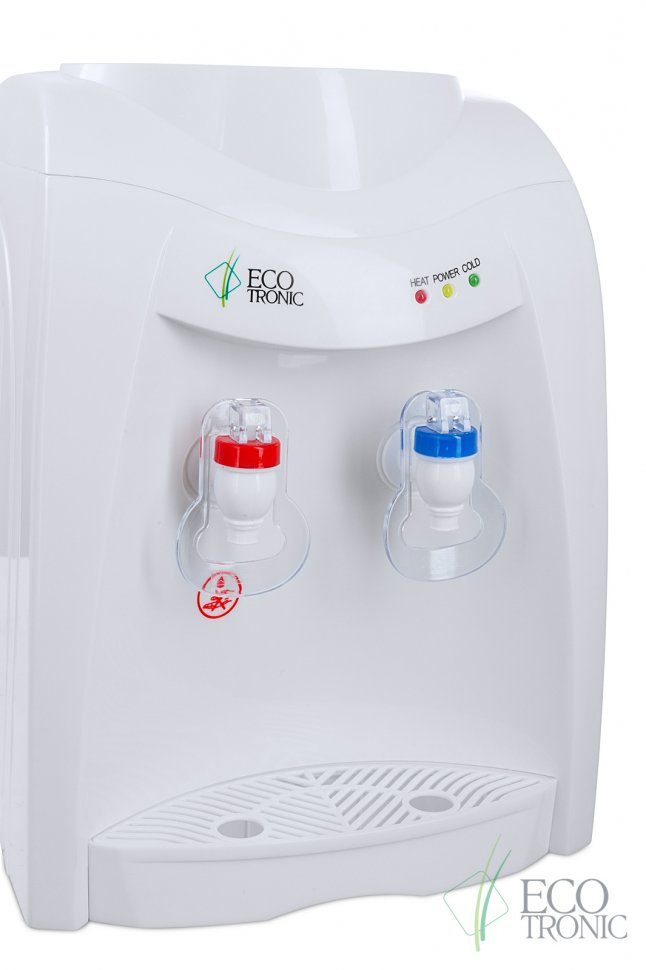 Кулер для воды Ecotronic K12-TE белый настольный электронный