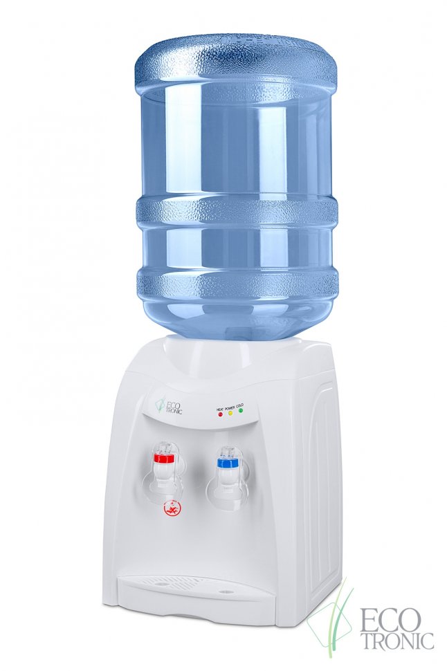 Кулер для воды Ecotronic K12-TE белый настольный электронный