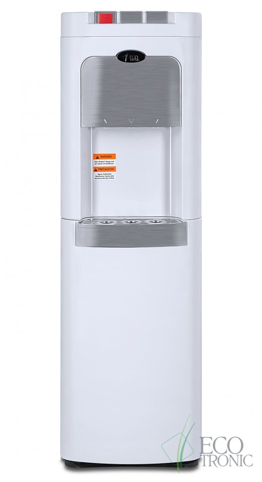 Кулер для воды Ecotronic C8-LX белый с нижней загрузкой компрессорный