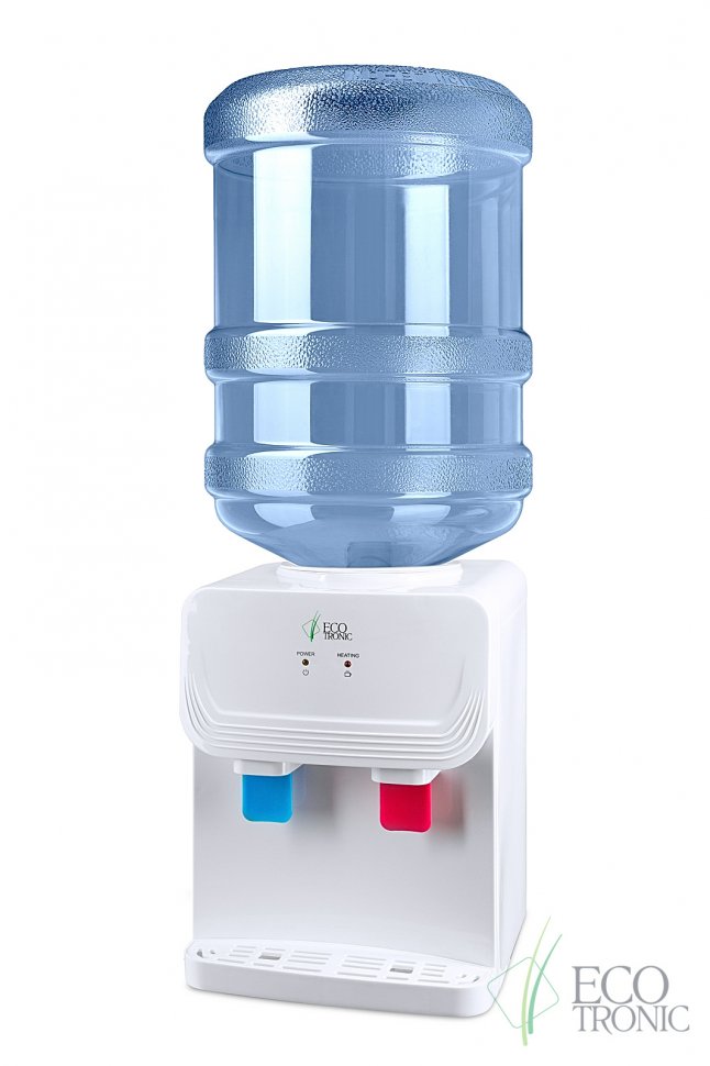 Кулер для воды Ecotronic J3-TN белый настольный без охлаждения