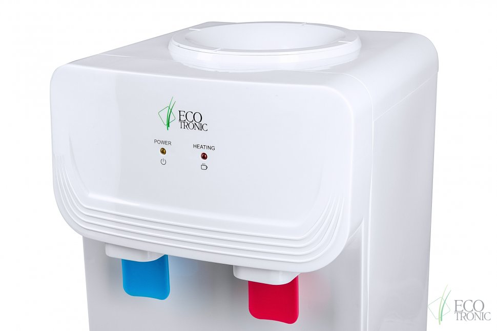 Кулер для воды Ecotronic J3-TN белый настольный без охлаждения