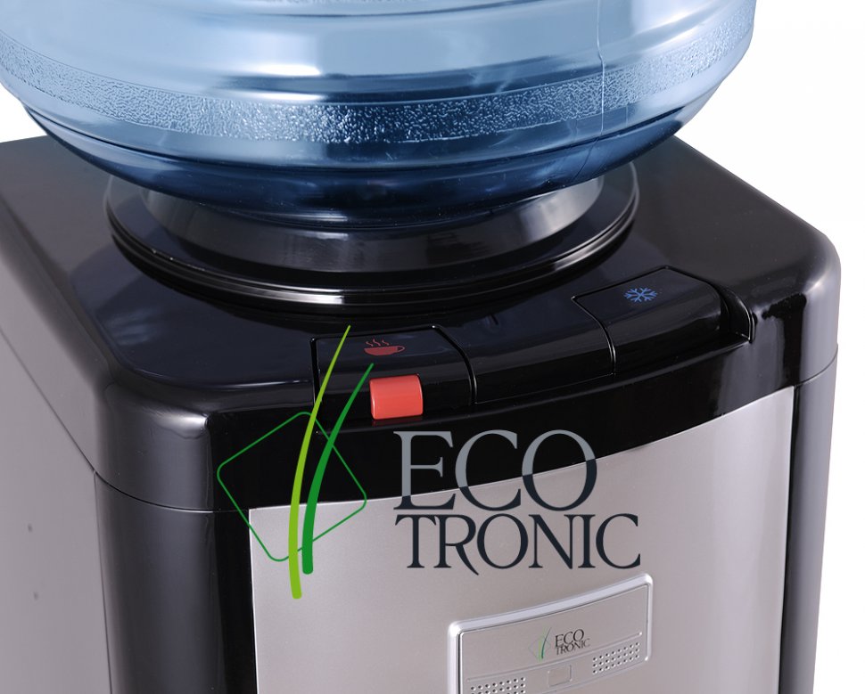 Кулер для воды Ecotronic P4-L Black/Silver компрессорный