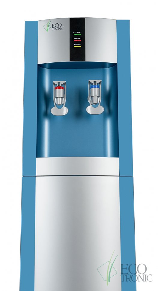 Кулер для воды Ecotronic H1-LCE Blue со шкафчиком электронный