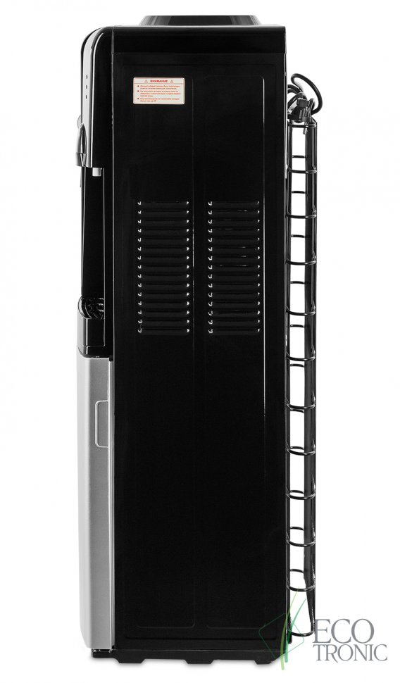 Кулер для воды Ecotronic C7-LF black/silver с холодильником компрессорный