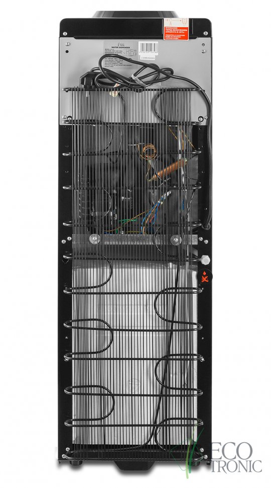 Кулер для воды Ecotronic C7-LF black/silver с холодильником компрессорный