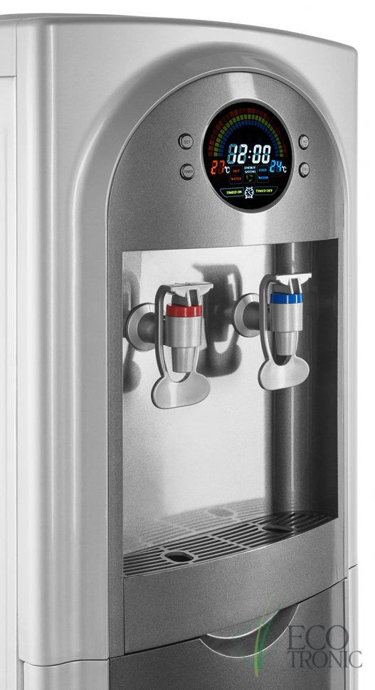 Кулер для воды Ecotronic C21-LFPM серый с холодильником компрессорный