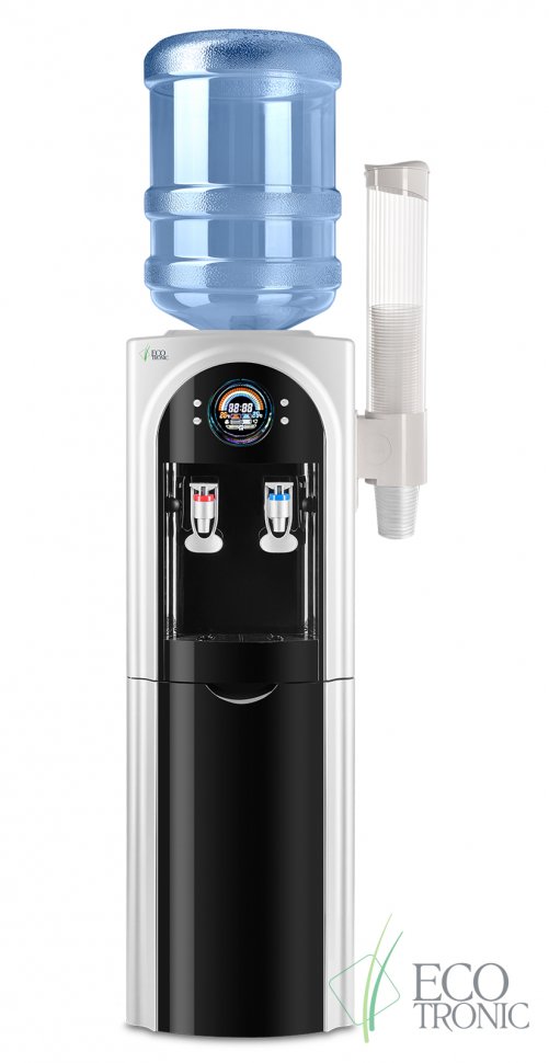 Кулер для воды Ecotronic C21-LFPM черный с холодильником компрессорный
