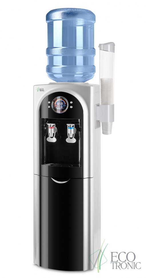 Кулер для воды Ecotronic C21-LFPM черный с холодильником компрессорный
