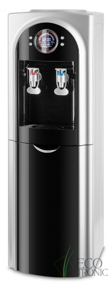 Кулер для воды Ecotronic C21-LCPM Black со шкафчиком компрессорный