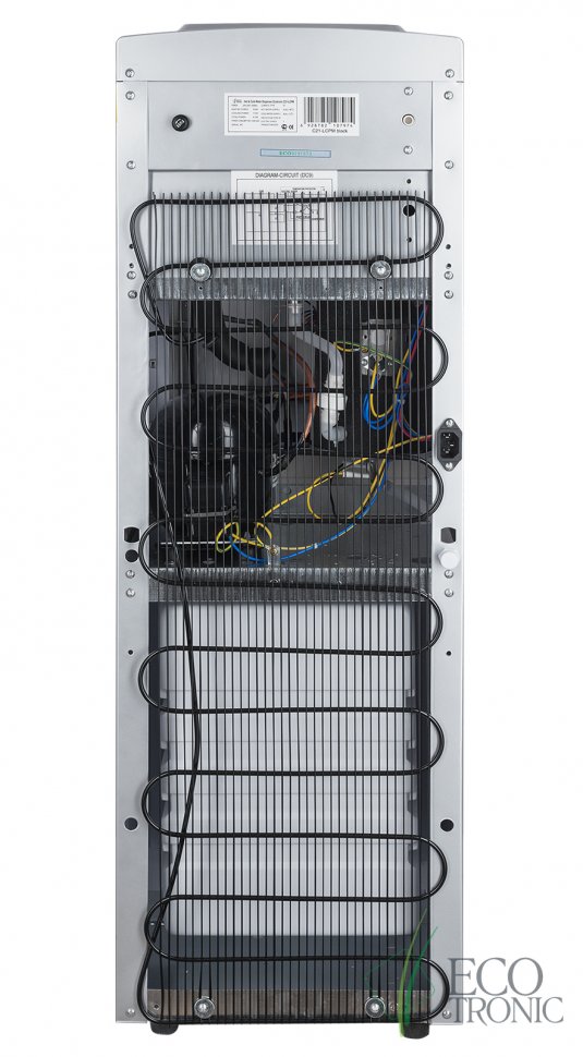 Кулер для воды Ecotronic C21-LCPM Black со шкафчиком компрессорный