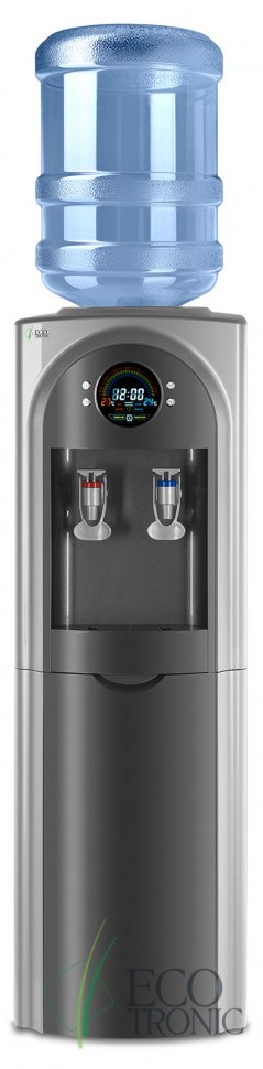Кулер для воды Ecotronic C21-LCPM Grey со шкафчиком компрессорный
