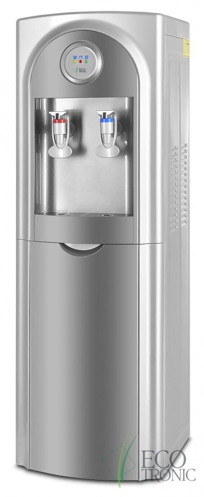 Кулер для воды Ecotronic C21-LC Grey со шкафчиком компрессорный